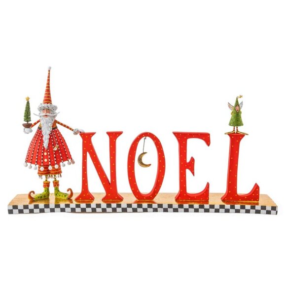 Patience Brewster Dash Away NOEL Décor #: 08-41121 NWT - Picture 1 of 4